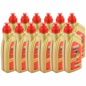Olio motore 2T CASTROL POWER 1 Scooter 12 pz da 1000ml parzialmente sintetico