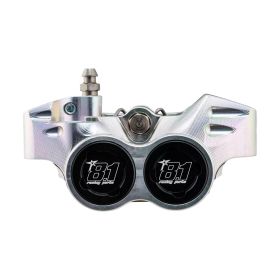 Kit freni OTTOPUNTOUNO New Era radiale argento D.10mm interasse 84mm