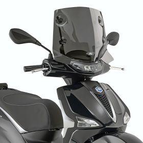KAPPA Smoked Windscreen 26x41.5cm for PIAGGIO LIBERTY