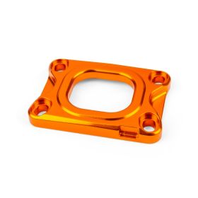Piastra collettore aspirazione STAGE6 360° arancio AM6/DERBI