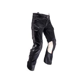Pantalon moto LEATT ADV FlowTour 5.5 Stealth noir gris respirants