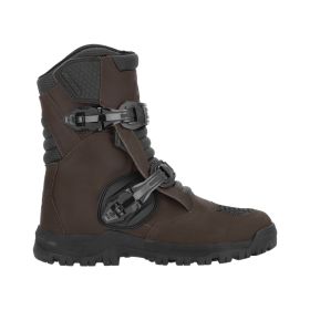ACERBIS Grimsel Braune Wasserdichte Motorradstiefel mit 2 Hakenverschluss