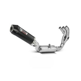 MIVV Oval Komplettauspuff aus Carbonfaser für YAMAHA Tracer 9/GT/GT+