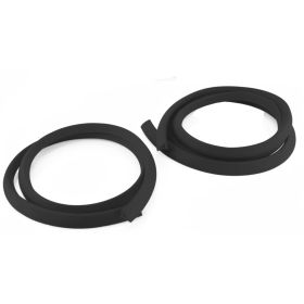 Stirsce listello pedana PREMIUM QUALITAT in gomma 1200/1800x18mm nero