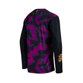 LEATT Gravity 3.0 Maillot VTT Violet à Manches Longues en Tissu Recyclé IceYarn