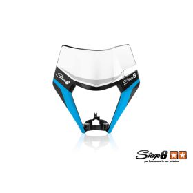 Grafica Maschera Faro Stage6 blu per Ktm Exc