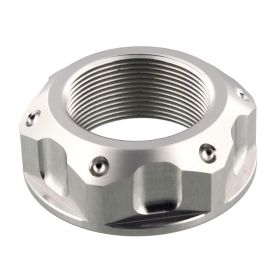 Dado testa di sterzo forcella JMP M25X1 LTYOKEO20S alluminio argento