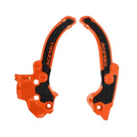 ACERBIS X-Grip Protection de Cadre Orange/Noir pour KTM/Husqvarna/Gas Gas