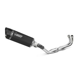 MIVV Sr-1 komplette schwarze Auspuffanlage für YAMAHA t-max 560 2022-2024