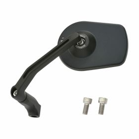 DAYTONA left-hand approved black handlebar mirror 89475