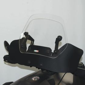 ISOTTA Pare-brise réglable transparent 430x585mm pour CAN AM