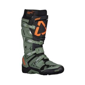 Stivali moto LEATT Moto 4.5 HydraDri Cactus verde nero chiusura SideLock