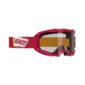 Masque cross LEATT Vizion 2.5 Ruby rouge lentille transparente 90%