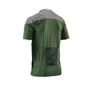 LEATT All-Mountain 3.0 MTB Shirt Spinatgrün IceYarn UPF 50+ Atmungsaktiv