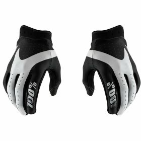 100% ITRACK Black Motocross Gloves