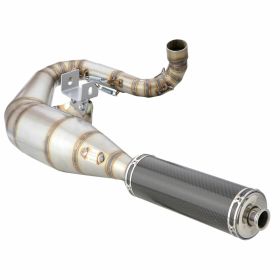 Marmitta Racing SIP Performance 2.0 in acciaio inox con silenziatore in carbonio