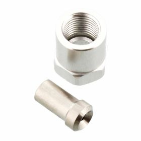 Raccord de tuyau de frein JMT avec filetage interne mobile argent TYP611 M10x1