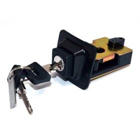 Complete black SGR saddle lock
