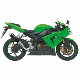 Silencieux MIVV approuvé GP noir en slip-on pour KAWASAKI ZX-10 R