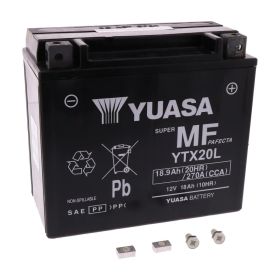 Batterie YUASA YTX20L préchargée 12V 18Ah