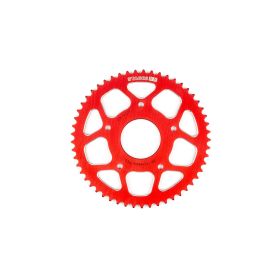 Corona 53 denti Stage6 Rosso per peugeot/rieju