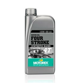 MOTOREX 4T 15W/50 JASO MA Motoröl 1L Flasche