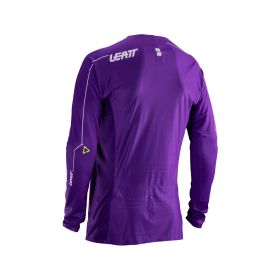 Maillot motocross LEATT Moto 5.5 UltraWeld violet filet élastique
