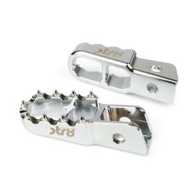 STR8 MX EVO CNC Aluminium Soziusfußrasten DERBI