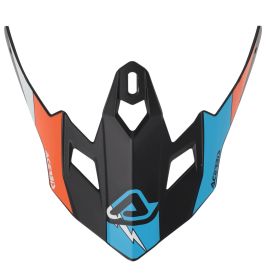 Frontino casco nero/arancio ACERBIS per casco bambino PROFILE