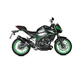 Marmitta Slip-on nera MIVV Ak-1 omologata fondello carbon per KAWASAKI z 500/se 2025