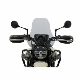 Cupolino medio ISOTTA Fumè chiaro 420x350 attacchi inclusi per ROYAL ENFIELD himalayan