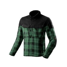 Veste de moto pour homme REBELHORN SHIFTER Noir/Rouge Softshell