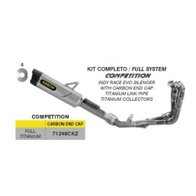 Échappement complet en titane ARROW COMPETITION pour Honda CBR 1000 RR-R