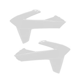 White ACERBIS radiator side panels for SHERCO