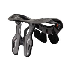 Protezione collo moto LEATT 4.5 grigio nero certificazione CE