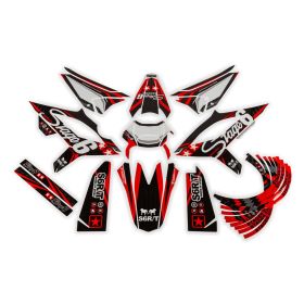 Stage6 Red Deco Graphics Kit for Beta RR after 2021