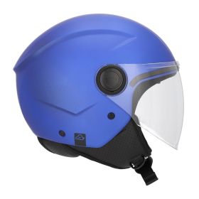 Casco jet ACERBIS Jet Brezza Metallic blu