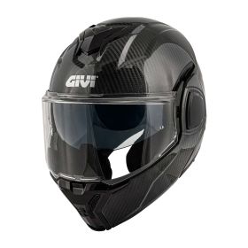 Casco modulare reversibile GIVI X36 Carbon nero lucido