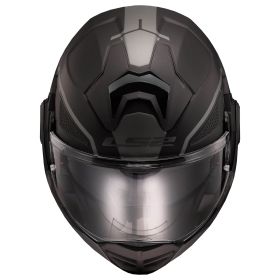 Casco Modulare Reversibile LS2 FF901 ADVANT-X Metryk Titanio Opaco