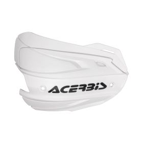 Garde-mains fermés ACERBIS blanc/noir ADV F pour HONDA AFRICA TWIN L 1100