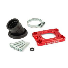Collettore aspirazione STAGE6 360° rosso per CP EVOLUTION