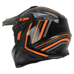 Crosshelm CGM 367G MUD-X FURY schwarz grau orange