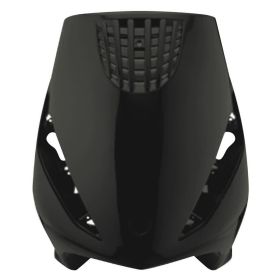 T4TUNE Schwarzes Frontschild für Piaggio Zip AC