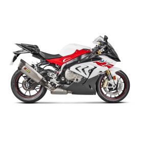 Marmitta Slip-On AKRAPOVIC in titanio per BMW S 1000 RR