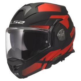 Modularer helm LS2 FF901 ADVANT X NOVA schwarz rot