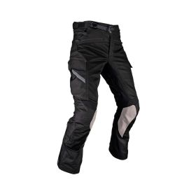 Pantalon moto LEATT ADV FlowTour 7.5 Stealth noir gris double couche