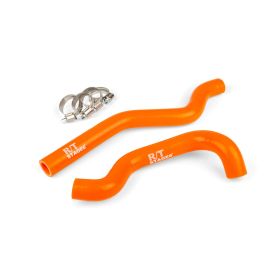 Stage6 R/T Orange Radiator Hoses for Beta/Rieju/Sherco 50