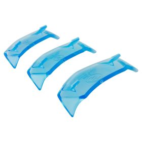 Kit de nez central SIP 3 Transparent Blue 1B005291 pour Vespa Primavera/Sprint