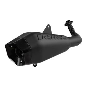 Marmitta omologata 4T REMUS inox nero per Vespa GTS/GTS Super/GTV 310 HPE