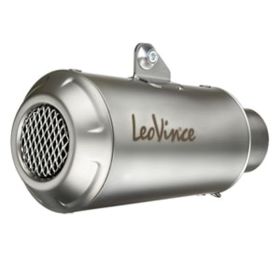 Marmitta slip-on LeoVince LV-10 acciaio inox per KTM DUKE 390